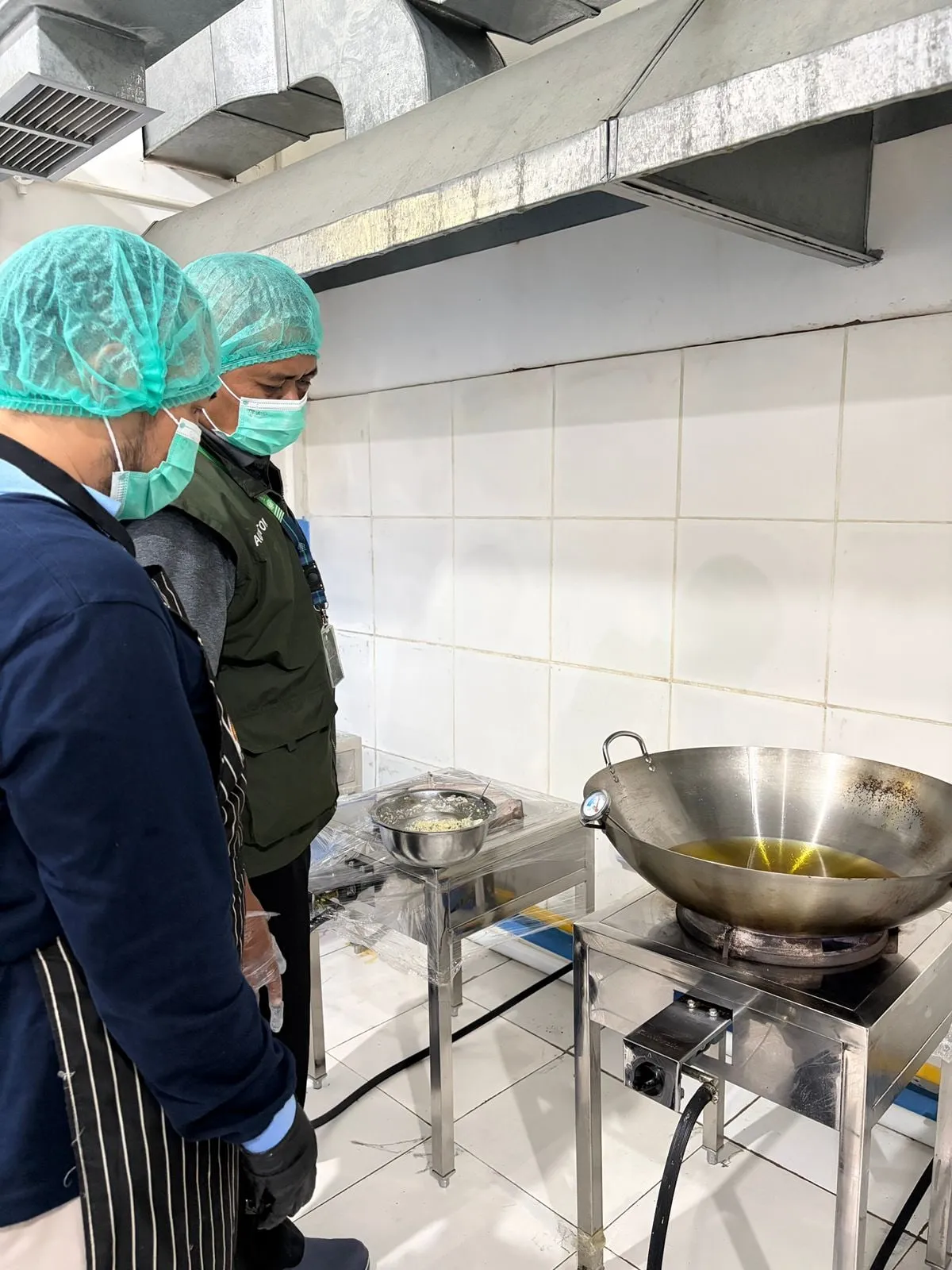 Pendampingan audit dapur produksi